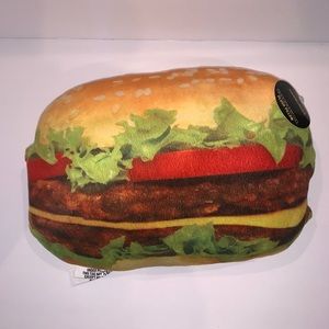Cheeseburger pillow